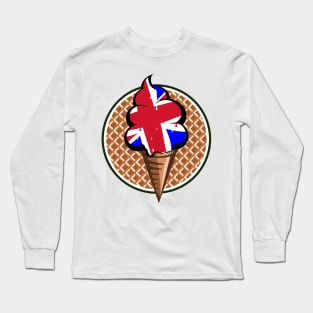 Union Jack ice cream Long Sleeve T-Shirt